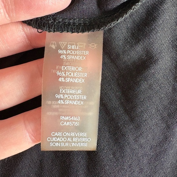 Calvin Klein Black Open Front Cardigan Shrug with Rhinestone Accents - Picture 16 of 17